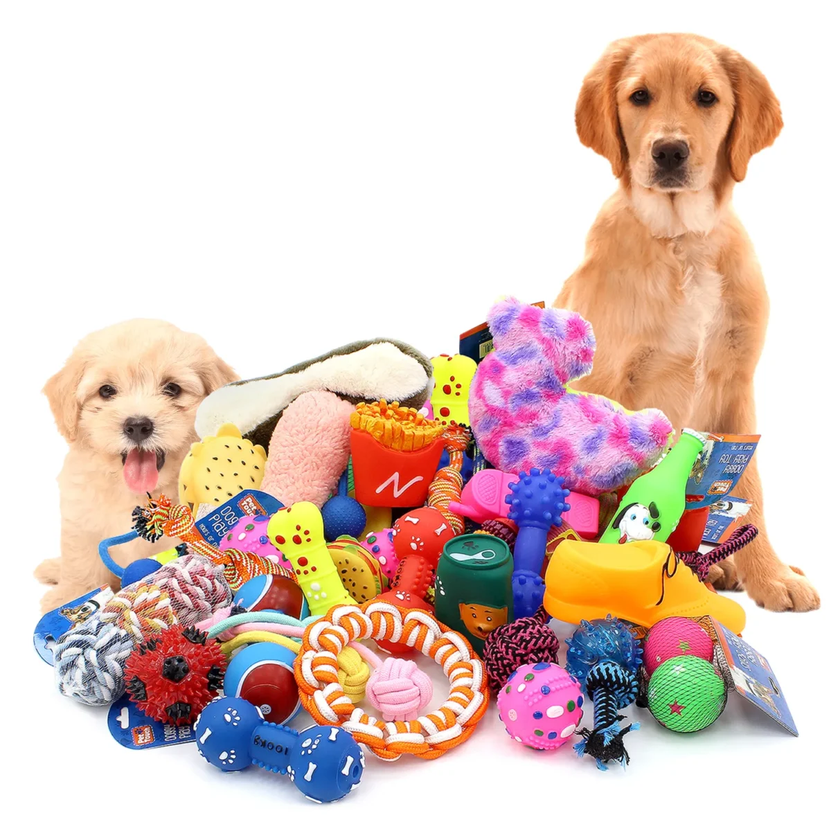 4 types of dog toys